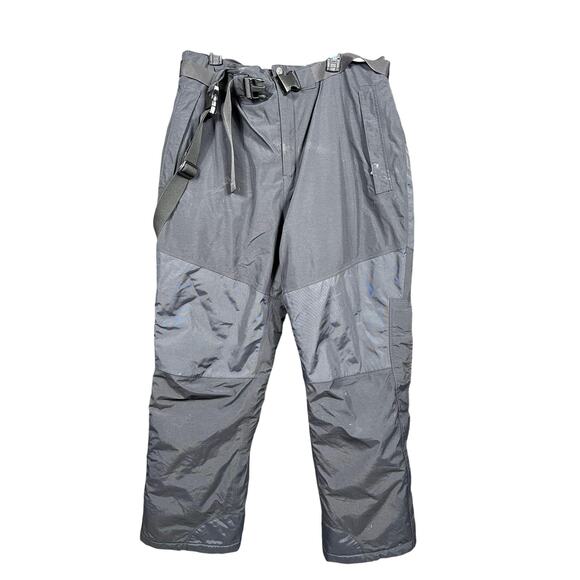 Cabela's Other - Cabela's Snow Ski Cargo Pants Mens XL Black Gray GORE-TEX Insulated Waterproof